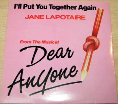 Jane Lapotaire & Bob Saker - I'll Put You Together Again (7'', Single)