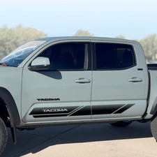 Tacoma Trd Sr5 Vinyl Decals Sidedoors Fits Toyota Off Road Sport Stripes Vinyl