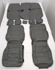 For Toyota Tundra Double Cab Sr Sr5 2022-2025 Grey Leather Seat Covers Kr470