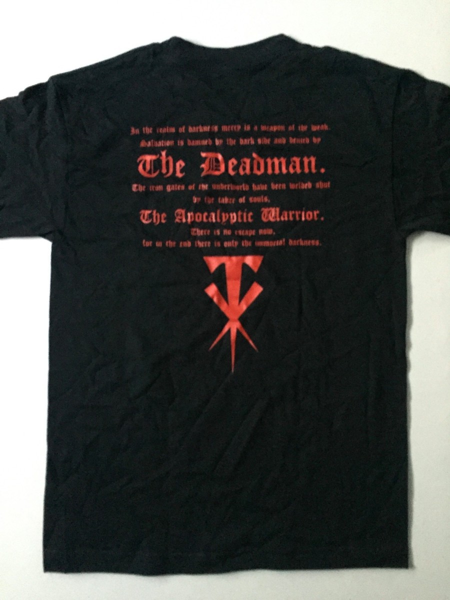 WWE Authentic UNDERTAKER Men's T-Shirt SMALL (Wrestlemania WWF) | eBay
