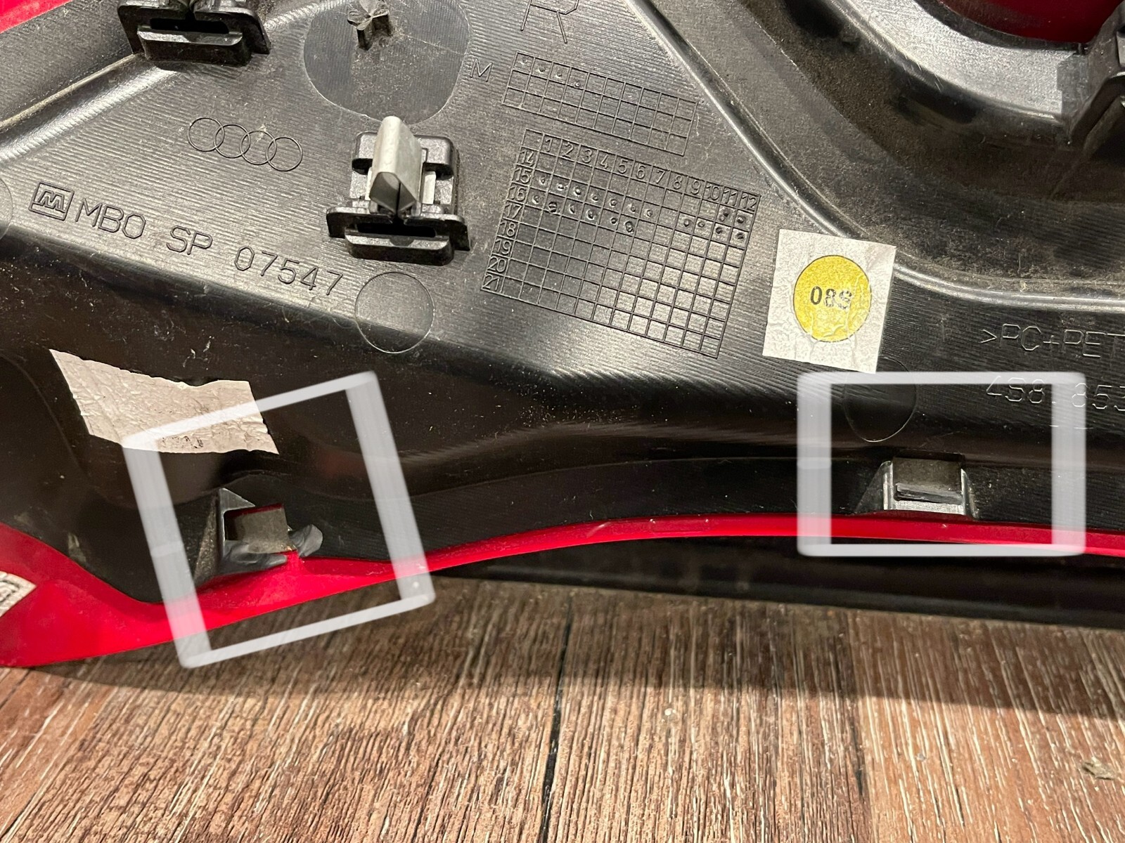 2017 AUDI R8 PLUS PASSENGER RIGHT EXTERIOR A PILLAR TRIM OEM *DAMAGED/READ!*