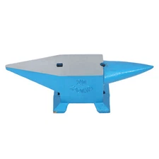 44Lb Blue Double Angle Steel Anvil Blacksmith for Sale Forge Tool and Equipment