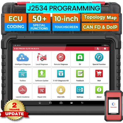 2026 X431 PRO3S+ ELITE KFZ OBD2 Diagnosegerät ALLE SYSTEME ECU Codierung