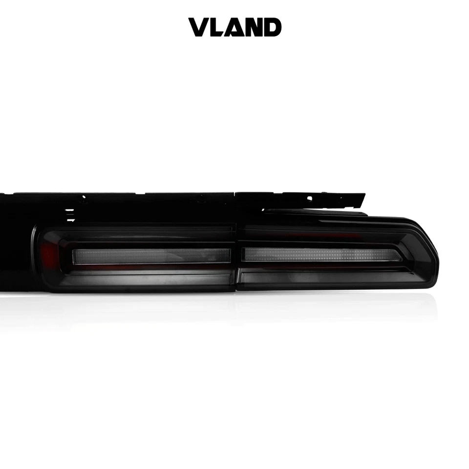 Luces traseras LED VLAND con indicador secuencial para Dodge Challenger 2008-2014 Foto 2 de 4