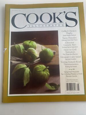 Cook's Illustrated Magazine July and August 2018 Number 153 zbb