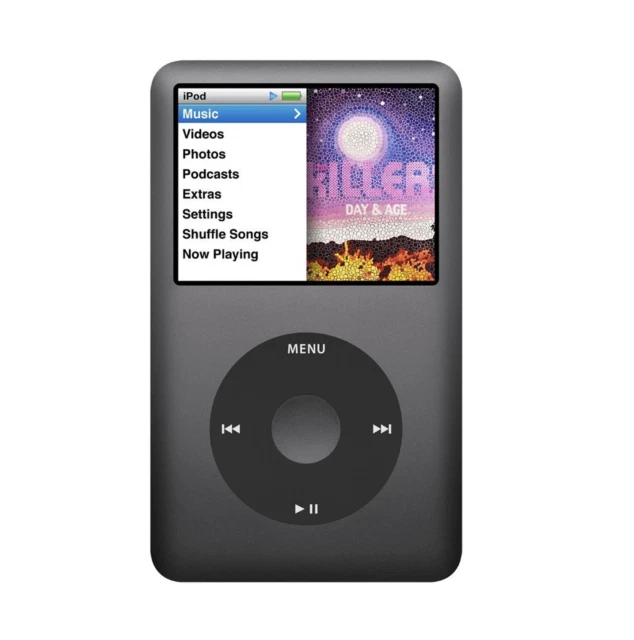 Apple iPod Classic 7th Generation 160GB Player - Black (MC297LL/A)