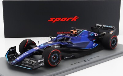 Spark WILLIAMS F1 FW45 BAHRAIN GP 2023 ALBON #23  with Showcase 1/18 Scale New!