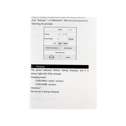 WLAN Ultraschallmaschine Farbdoppler Doppelkopfsonde Ultraschallscanner CMS1600A - Bild 13 von 16