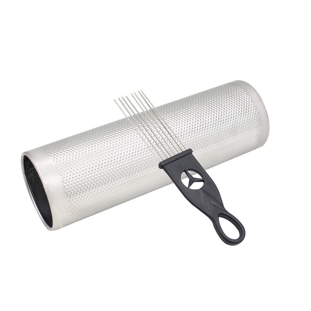 Stainless Steel Guiro with Scraper Percussion Instrument Musical ...