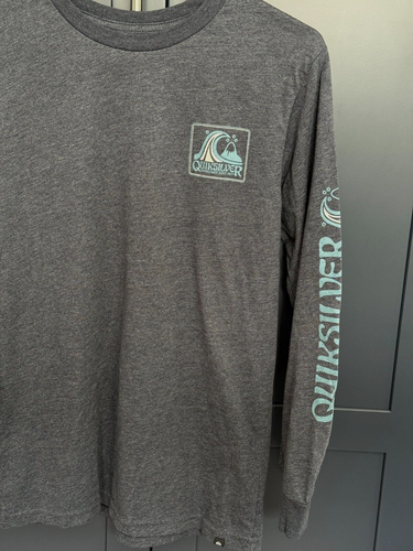 Quiksilver Seaquest Boy's Long Sleeve Shirt - Size XLarge - Picture 2 of 6