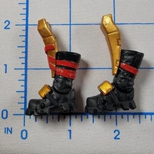 Jazwares Fortnite Male Armored Feet Calf Boots Fodder 6" 1/12 Scale Crackshot