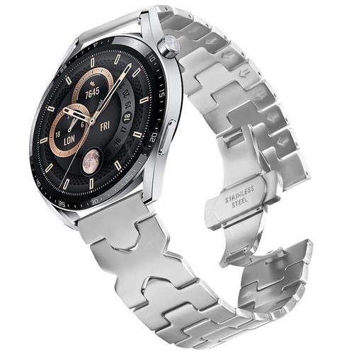 Luxus Edelstahl Uhrenarmband 22mm Schnellverschluss Smartwatch Armband Bracelet - Bild 58 von 61