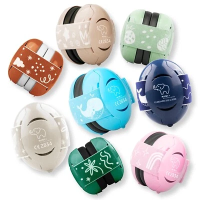 SCHALLWERK ® Mini+ Baby Gehörschutz - Kapselgehörschutzfür Kinder und Babys