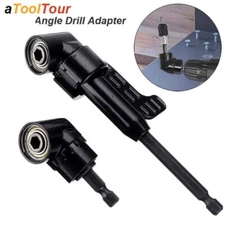 105 Degree Angle Screwdriver Attachment Holder Drill Bit Screw Driver Adapter