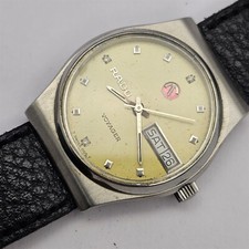 PROJECT TO FIX RADO VOYAGER ROUND THICK LUGS DATE EU SHIP BOYSIZE SS WATCH