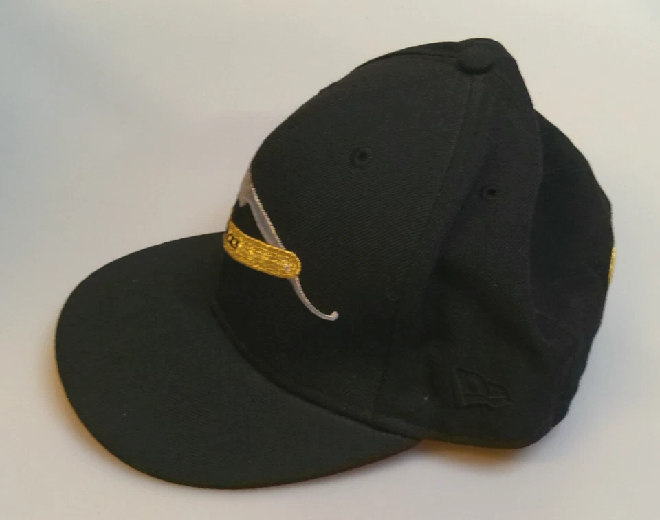 New Era 59 Fifty Frank’s Chop Shop NYC Fitted Hat Size 7 3/4  Black Razor Quote - Image 4 of 4