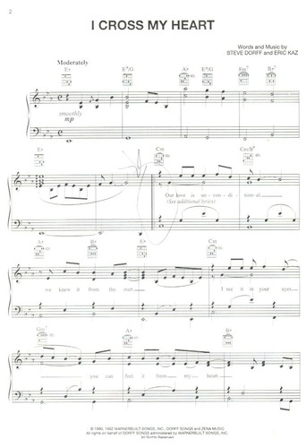 Sheet Music  12 x 9 Modern 1960 to 2000 Several to choose from make a selection - Bild 38 von 101