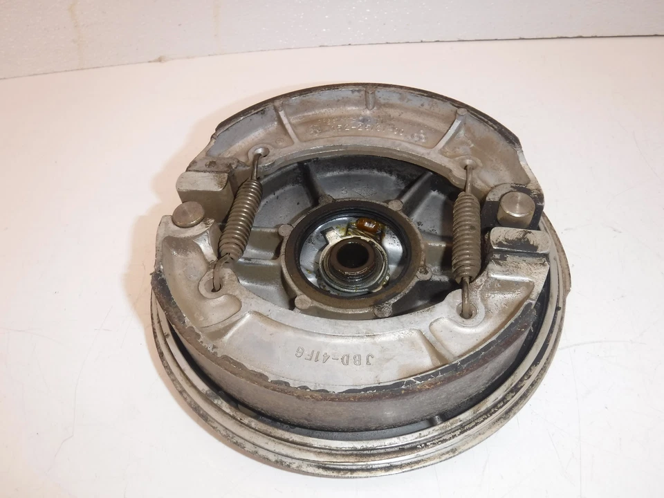 Yamaha rd200 1974 freno delantero placa de buje zapata soporte tambor  Foto 2 de 4