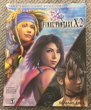 FINAL FANTASY X-2 Bradygames Signature Series Official Strategy Guide W/Poster