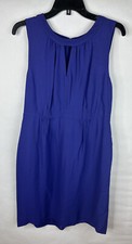 J. Crew Women’s Dress 12 Purple A Line Sleeveless Lined