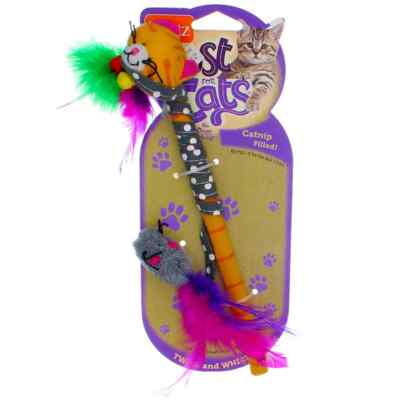 Hartz Just For Cats Twirl & Whirl Cat Toy Catnip Filled NEW