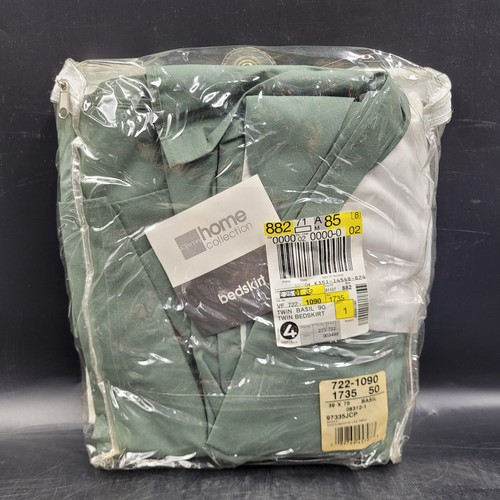 Gonna letto matrimoniale JC Penney Home Collection 39" x 75" Basil - Foto 1 di 3