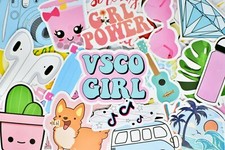 50 Random Hypebeast Vinyl Stickers for Hydro Flask Laptop Skateboard Luggage