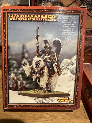 Zar Boris von Kislev auf Bär Warhammer Neu in OVP