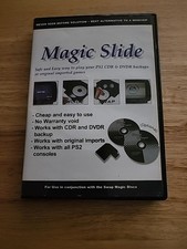 Magic Slide DVD CD Backup USA Version Slide Tool Sony Playstation 2 PS2 PS1 NTSC