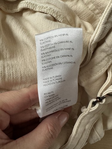 Pantalones cortos utilitarios de tiro alto Anthropologie The Kit de Pilcro talla 31P - Imagen 12 de 12