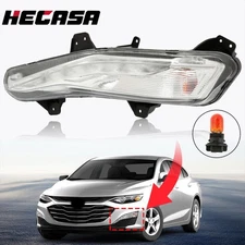 For 2019 2020 2021 2022 2023 Chevy Malibu Fog Light w/LED DRL Turn Signal Left