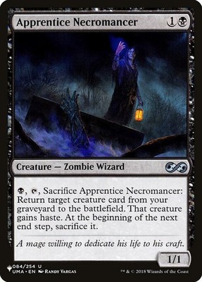 Apprentice Necromancer - Non-Foil - The List - UMA-84 | MTG Card