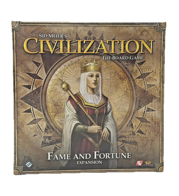 Sid Meier's Civilization The Board Game Fame & Fortune Expansion (FFG CI02) NEW