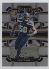 2023 Panini Select Concourse Silver Prizm Derick Hall #85 15j7