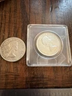 lot of 2 Canada 1953 1964 80% Silver 50 Cent Coins
