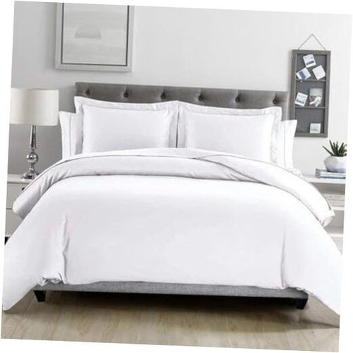 Luxury Queen Size Duvet Cover Set with 2 Pillow Case in 100% Egyptian Cotton