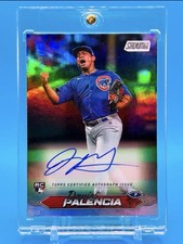 2024 Topps Stadium Club Autographs Daniel Palencia Rainbow Foilboard Auto /10