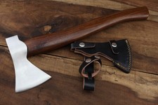 18.5''Hand Made Simple carbon steel Blade Tomahawk/Viking axe W/L/S HB-1385