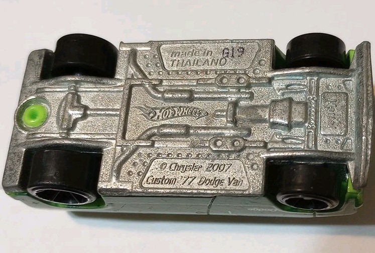 2007 Hot Wheels Color Shifters 77 Dodge Custom Van Paint Aemoval  Service No Box thumbnail 6