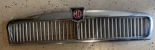 1962-1969 Mgb Chrome Slatted Front Grille W Mg Badge 1962-1969 Mgb Chrome Slatted Front Grille W Mg Badge