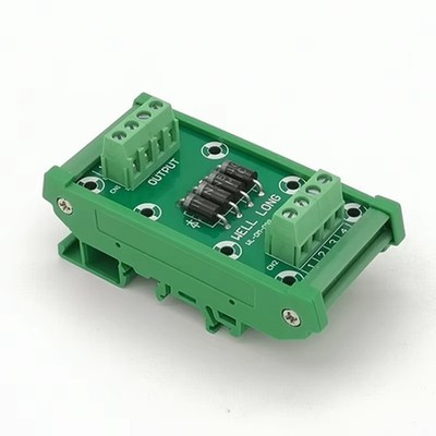 DIN rail mount 4 Channel Diode Protection Module IN5408 3A/1000V Diode