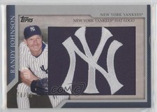 2010 Topps Jumbo Packs Manufactured Hat Logo Relic 78/99 Randy Johnson HOF 0d08