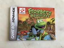 Froggers Adventures: Temple of Frog  GameBoy Advance  Manual Only