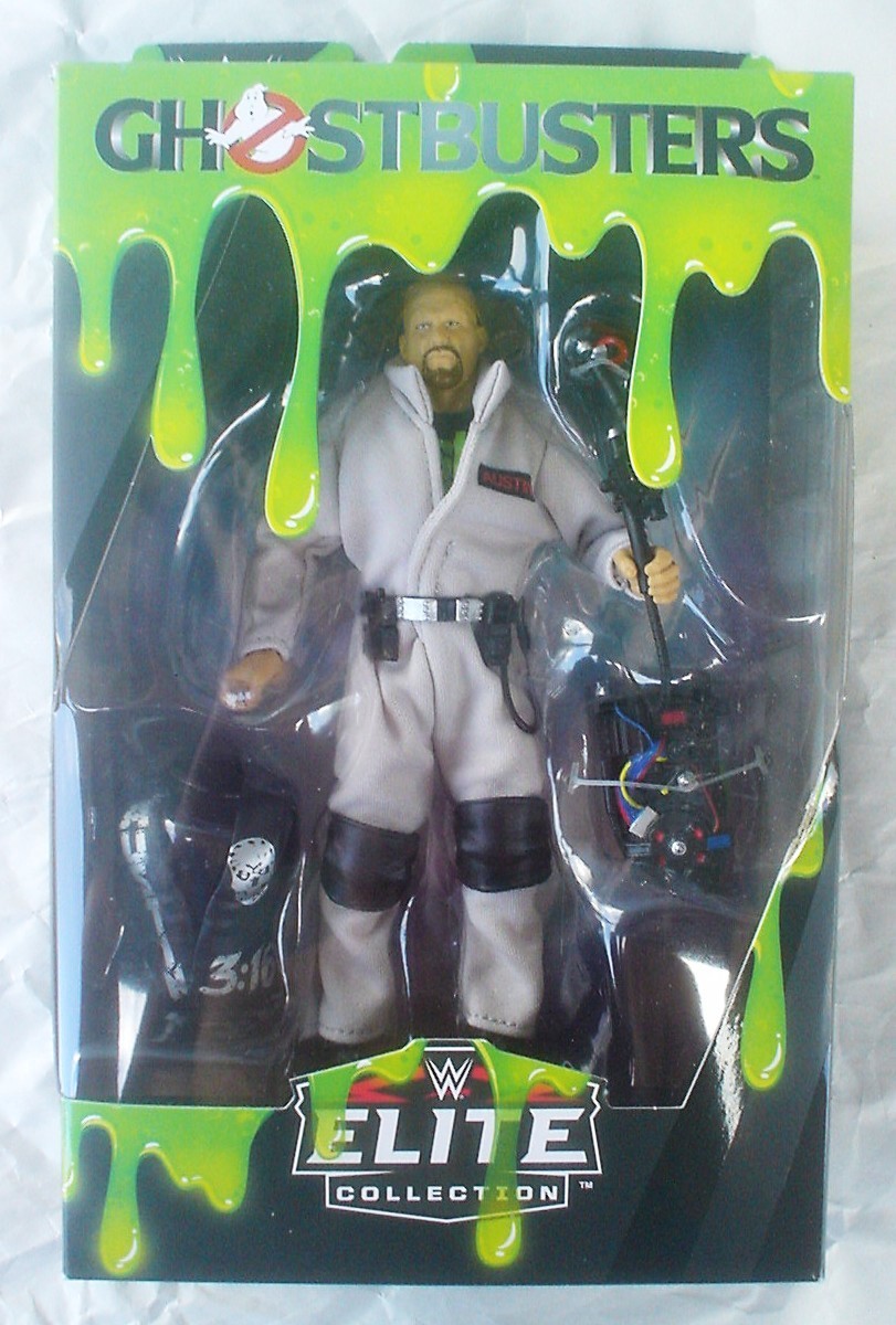ゴーストバスターズ　ベッドノッカー　セット WWE Elite GHOSTBUSTERS SET Austin Cena Rock Michaels Undertaker