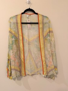 Anthropologie Blank London Multicolor Kimono One Size NWT