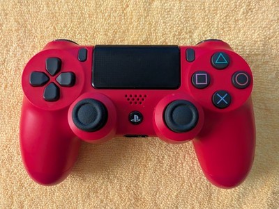 Official Sony PS4 DualShock 4 Wireless Controller Red CUH-ZCT2U OEM