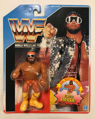 WWF Hasbro MACHO MAN RANDY SAVAGE Series 1 First E...