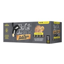 Tiki Cat After Dark Pate+ Variety Pack 5.5oz Wet Cat Food Hydration Broth 8-Pk