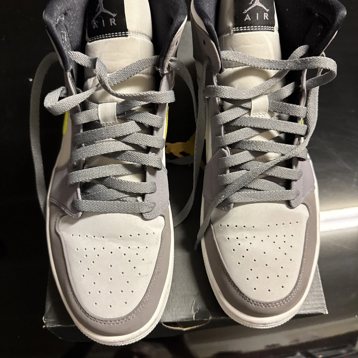Las mejores ofertas en Jordan 1 Mid Gunsmoke Volt | eBay