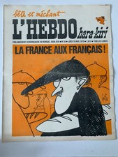 Hara Kiri Hebdo N°59 du 16/03/1970